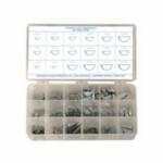 Precision Brand 12940 Woodruff Key Assortment, 250 Pieces, Steel, Zinc Plated