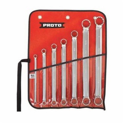 Proto J1100SPL Double Box End Wrench Set, Imperial, 7 Pieces, 1/4 x 5/16 to 7/8 x 1 in, Full Polished