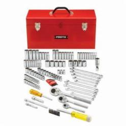 Proto J47125-1A Socket Set, 6/8/12 Points, 1/4 in, 3/8 in, 1/2 in Drive, 125 Pieces