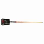 Razor-Back 44124 Square Point Shovel With Tab Socket, Steel Blade, 48 in Handle Length, Hardwood Handle