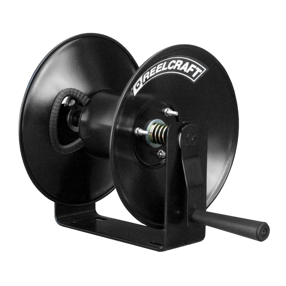 Reelcraft CU8050LN Light Duty Hose Reel, 1/2 in ID x 3/4 in OD x 50 ft L Hose, 300 psi Pressure, 13-1/4 in Dia x 2-3/8 in W Reel