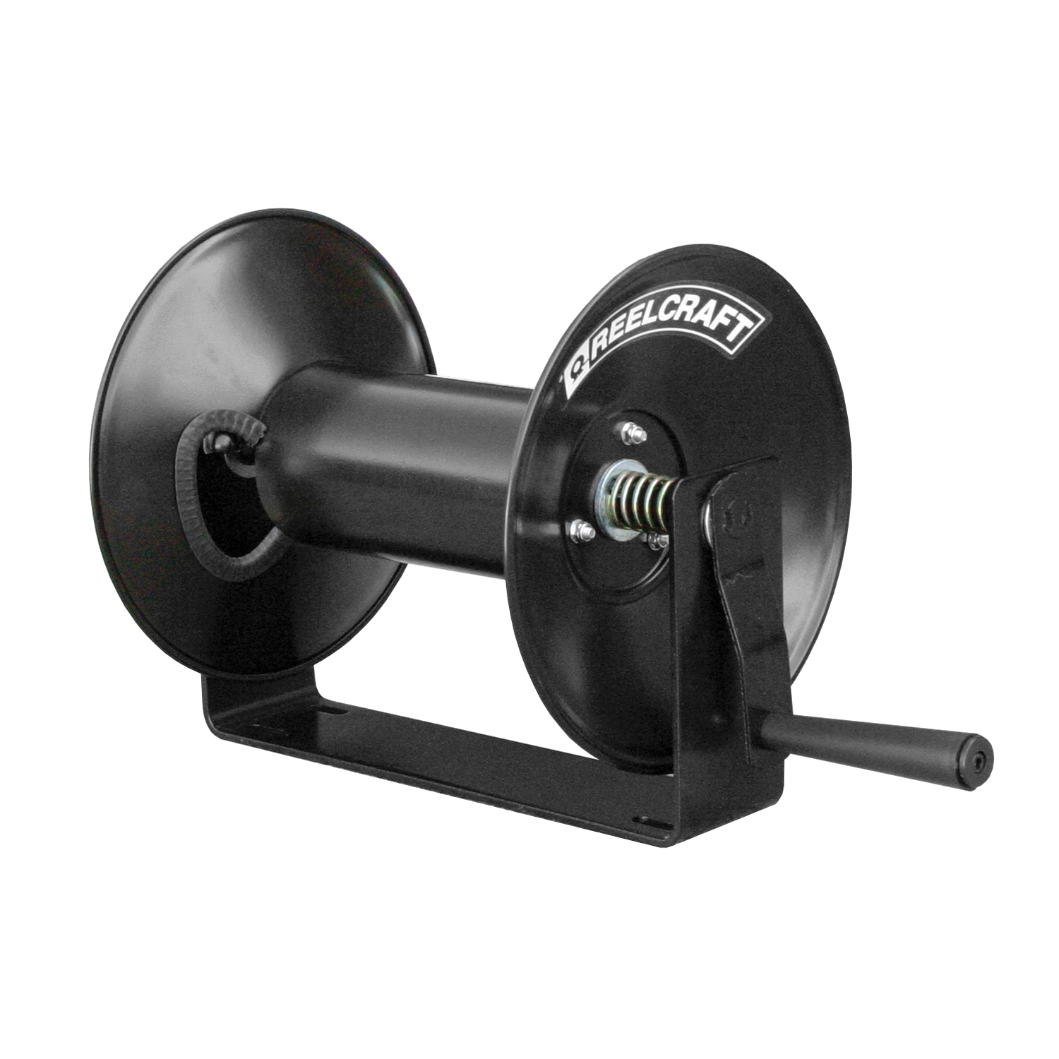 Reelcraft CU8100LN Light Duty Hose Reel, 1/2 in ID x 3/4 in OD x 100 ft L Hose, 300 psi Pressure, 13-1/4 in Dia x 2-3/8 in W Reel