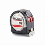 RIDGID 20213 Measuring Tape, 16 ft L x 1-1/16 in W Blade, Steel, Imperial