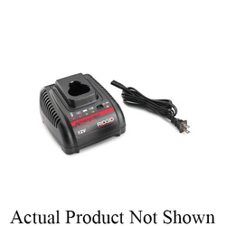 RIDGID 55193 Li-Ion Class 2 Advanced Lithium Battery Charger, For Use With: Model RP 240/RP 241 Press Tool and PEX-One PEX Tool, 12 V Input/120 VAC Output