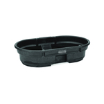 Rubbermaid FG424300BLA Structural Foam Stock Tank, 52 in L x 31 in W x 12 in H Outside, 50 gal, High Density Structural Resin