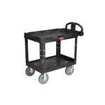 Rubbermaid FG452010BLA 4520-10 Heavy Duty Utility Cart, 45.2 in L x 25.9 in W x 37.1 in H, 500 lb Load, Black