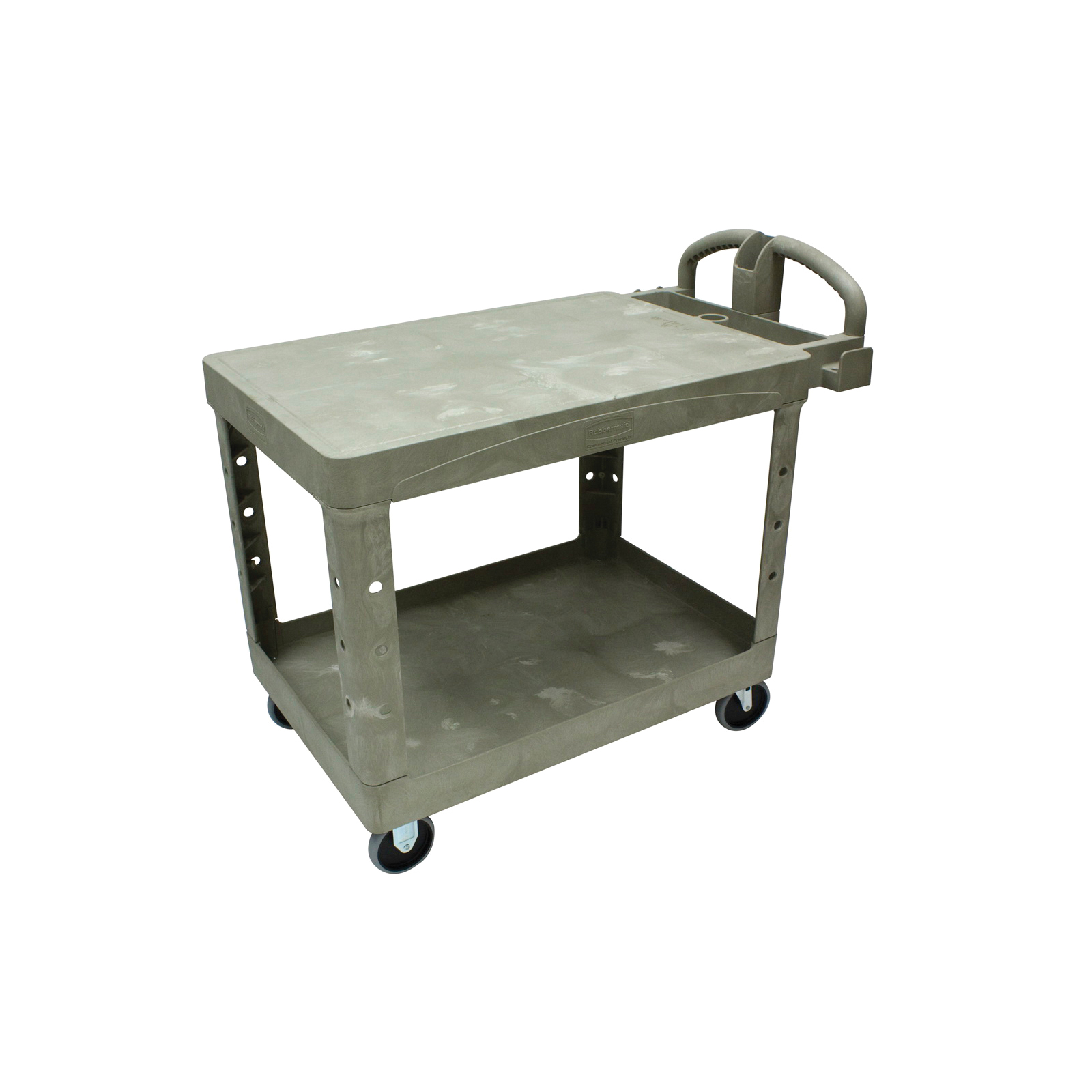 Rubbermaid FG452500BLA Utility Cart, 43.9 in L x 25.9 in W x 33.3 in H, 500 lb Load, Black