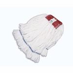 Rubbermaid FGT25600WH00 Rough Floor Wet Mop, L, 17 in L x 5 in W, 5 in Headband, White