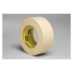 Scotch 021200-02815 Masking Tape, 55 m L x 36 mm W, 6.3 mil THK, Natural Rubber Adhesive, Crepe Paper Backing