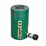 Simplex R556 R Series Multi Purpose Single Acting Spring Return Hydraulic Cylinder, 55 ton Capacity, 3-3/4 in Dia Bore, 6-1/4 in L Stroke, 11 in H Retract, 3.13 in Dia Rod, 10000 psi