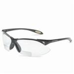Uvex by Honeywell A950 Bi-Focal Lens Safety Reading Glasses, +1.5 Diopter, Clear Lens, Black, Polycarbonate Frame, Polycarbonate Lens, 99.9 % UV Protection, ANSI Z87.1-2010, CSA Z94.3