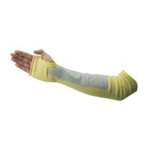 Sperian by Honeywell KVS-2-18TH-90 Standard Weight Cut-Resistant Sleeves With Thumb Hole, 18 in L x 2 ply THK, Kevlar, Yellow