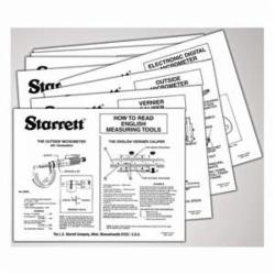 Starrett 1702 Wall Size Educational Chart, 17 Pages