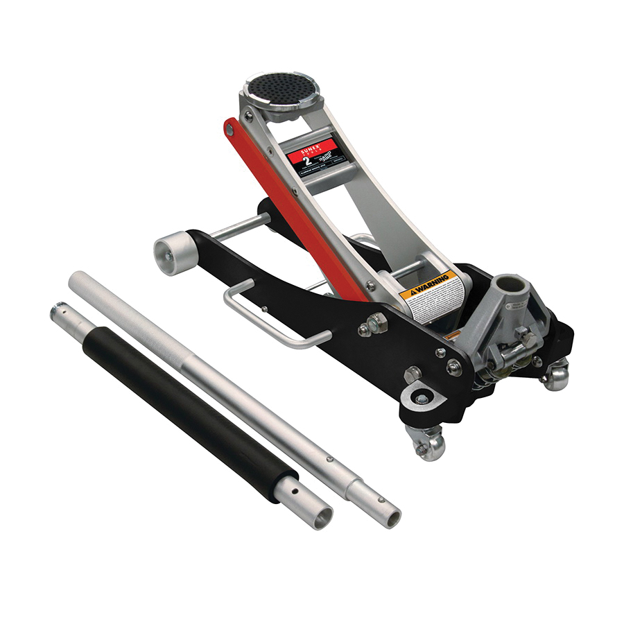 Sunex 6602ASJ Service Jack, 2 ton Lifting, 3-1/2 in H Min, 20 in H Max, 26-1/2 in L Chassis
