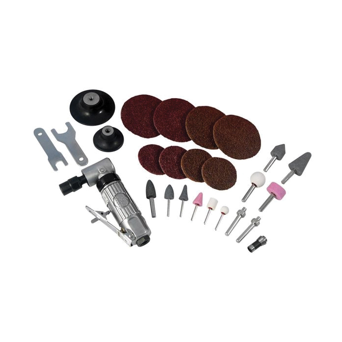 Sunex SX264K Mini Right Angle Air Die Grinder Kit