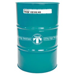 TRIM OE330NS/54 OE330NS Vegetable Ester Based Cutting Oil, 54 gal Drum Container, Mild Odor/Scent, Straw Yellow, Liquid