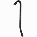 True Temper 1169400 Gooseneck Wrecking Bar, Flat Tip, 12 in OAL, Alloy Steel