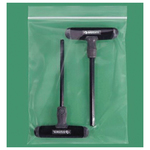 U-Line S-3806 Reclosable Bag, 10 in L x 7 in W x 4 mil THK, Zipper Closure, Polyethylene