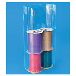 U-Line S-7492 Gusseted Poly Bag, 15 in L x 6 in W x 1 mil THK, Polyethylene