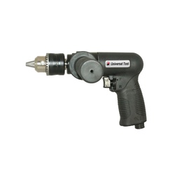 UT UT2855R Pneumatic Drill, 1/2 in, 3/4 hp, 3.5 cfm Air Flow, 90 psi, 9 in OAL, 14 cfm Short Run Air Consumption