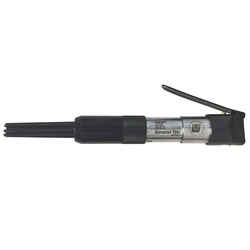 UT UT8633 Compact Pneumatic Needle Scaler, 1/2 in Dia Bore, 4800 bpm, 1-1/4 in L Stroke, 1.5 cfm Air Flow, 90 psi