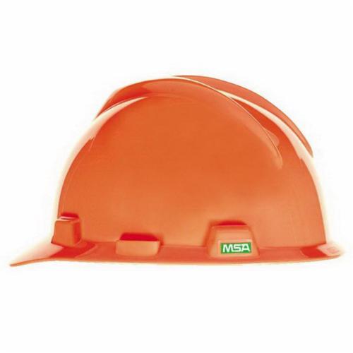 V-Gard 10057420 Front Brim Hard Hat, SZ 6-1/2 Fits Mini Hat, SZ 8 Fits Max Hat, Polyethylene, 1-Touch Adjustment Suspension, ANSI Electrical Class Rating: Class E, ANSI Impact Rating: Type I