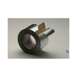 Venture Tape 051128-95558 Hand Tearable High Strength Foil Tape, 45.7 m L x 99 mm W, 2.8 mil THK, Polycoated Kraft Liner, Acrylic Adhesive, Aluminum Foil Backing, Natural Aluminum