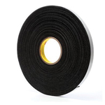 Venture Tape 051128-95940 1-Sided Foam Tape, 50 ft L x 3/4 in W, 250 mil THK, Acrylic Adhesive, Foam Backing, Gray