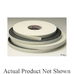 Venture Tape 051128-96629 1-Sided Foam Glazing Tape, 50 ft L x 3/8 in W, 3/16 in THK, Rubber Adhesive, Foam Backing, Black