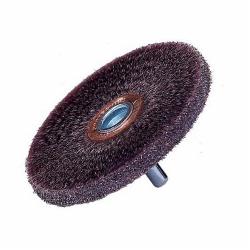 Polyflex 35315 Conflex Encapsulated Wheel Brush, 3 in Dia Brush, 1/4 in W Face, 0.0118 in Dia Crimped Filament/Wire