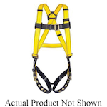 Workman 10162686 Arc Flash Harness, Standard, Nylon Strap, Tongue Leg Strap Buckle, Stainless Steel Hardware