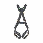Workman 10152671 Arc Flash Harness, Standard, 400 lb Load, Nylon Strap, Tongue Leg Strap Buckle, Steel Hardware, Black