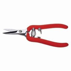 Xcelite 86NCG Electronic Snip, 1-1/2 in Cutting, Pointed Tip, 1-1/2 in L of Cut, Straight Snip, Plastic Handle, Cushioned Grip