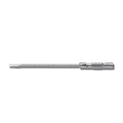 Xcelite 99125N Series 99 Interchangeable Screwdriver Blade, 1/8 in Slotted Point, 4 in OAL, Polished Chrome, Steel