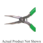 Xcelite CN7776N Curved Long Nose Plier, 1-23/64 in L x 15/32 in W, Curved/Smooth Steel Jaw, 6 in OAL, 1/16 in W Tip