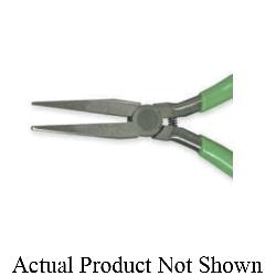Xcelite DN54GVN Flat Nose Plier, 1-13/16 in L x 7/16 in W, Flat/Smooth/Straight Steel Jaw, 5 in OAL, 9/64 in W Tip