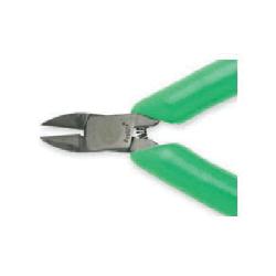 Xcelite EMS543JN Diagonal Cutting Plier, 25 to 22 AWG Soft Copper Wire/20 AWG Steel Wire THK Max Wire, 15/32 in L x 7/16 in W x 9/32 in THK Relieved Tapered Alloy Steel Jaw, 5-1/2 in OAL, Flush Cut