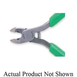 Xcelite GA54JVN Diagonal Cutting Plier, 25 to 22 AWG Soft Copper Wire/20 AWG Steel Wire THK Max Wire, 7/16 in L x 7/16 in W x 9/32 in THK Angled Forged Alloy Steel Jaw, 4 in OAL, Flush Cut