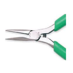 Xcelite L4GN Subminiature Long Needle Nose Plier, 13/16 in L x 3/8 in W, Smooth Forged Alloy Steel Jaw, 4 in OAL, 3/64 in W Tip