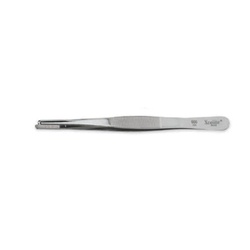 Xcelite XHT600N Tweezer, Straight/Serrated Round Point Tip, 6 in L, Steel