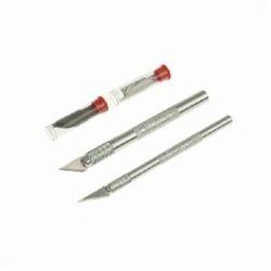 Xcelite XNS100 Light/Medium Duty Precision Knife Set, Surgical Steel Assorted Blade, 5-13/16 in, 5-3/4 in L